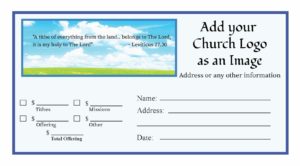 modern church business cards