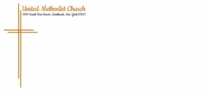 church business card design