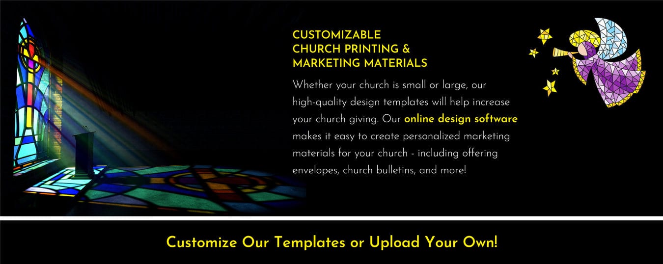 church offering envelope design